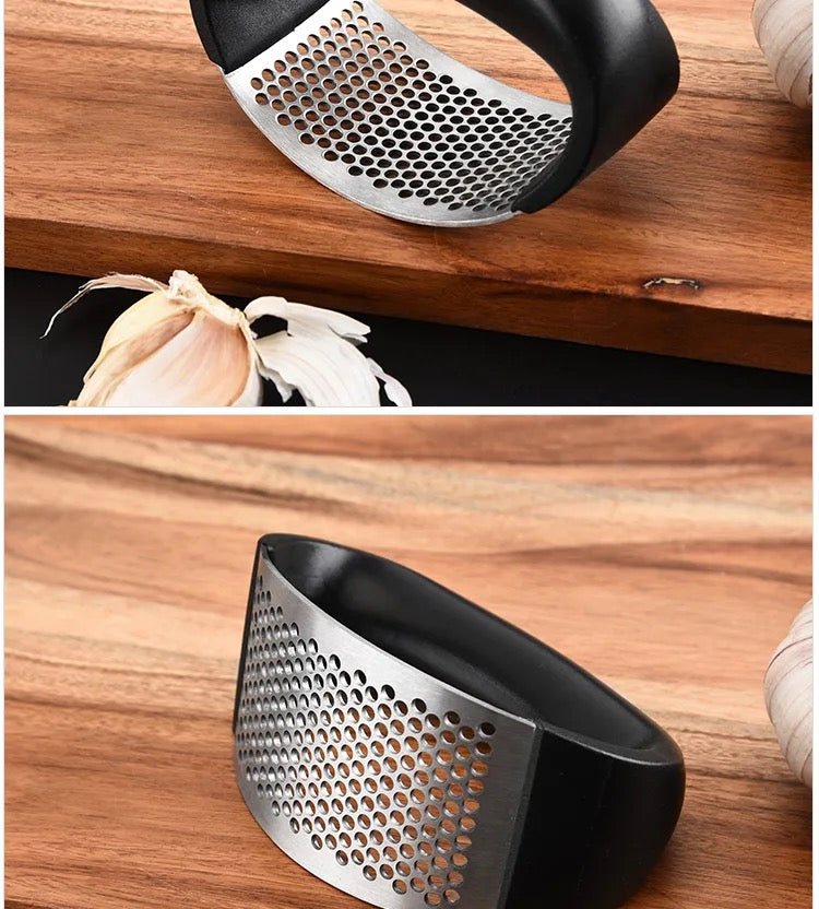 Stainless Steel Garlic Press Manual Garlic Mincer