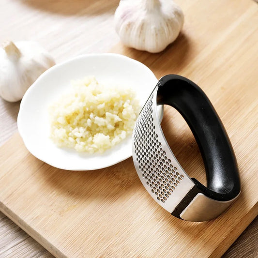 Stainless Steel Garlic Press Manual Garlic Mincer