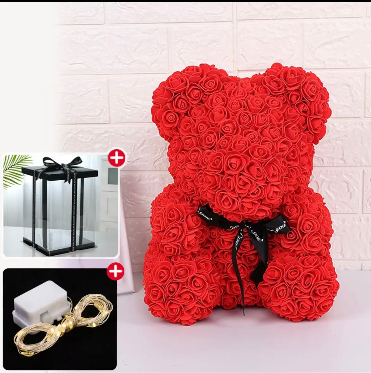 Rose Teddy Bear