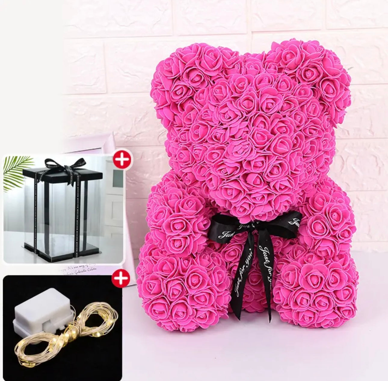 Rose Teddy Bear